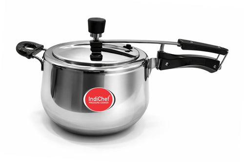 IndiChef Aluminium Contura Pressure Cooker | Induction Friendly