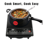 IndiChef Hard Anodised Contura Pressure Cooker | Induction Friendly