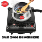 IndiChef Aluminium Contura Pressure Cooker | Induction Friendly