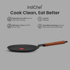 IndiChef Cast Iron Dosa Tawa | Induction Friendly