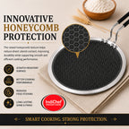 IndiChef Tri-ply Honeycomb Roti Tawa | Induction Friendly