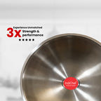 IndiChef Tri-Ply Steel Tasla | Induction Friendly