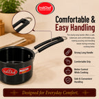 IndiChef Hard Anodised Saucepan with Lid | Induction Friendly
