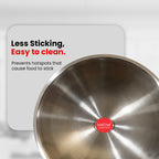 IndiChef Tri-Ply Steel Tasla | Induction Friendly