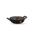 IndiChef Cast Iron Shallow Casserole with Cover | Induction Friendly