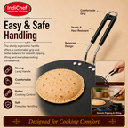 IndiChef Hard Anodised Roti Tawa | Induction Friendly
