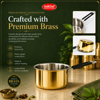 IndiChef Brass Saucepan