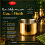 IndiChef Brass Saucepan