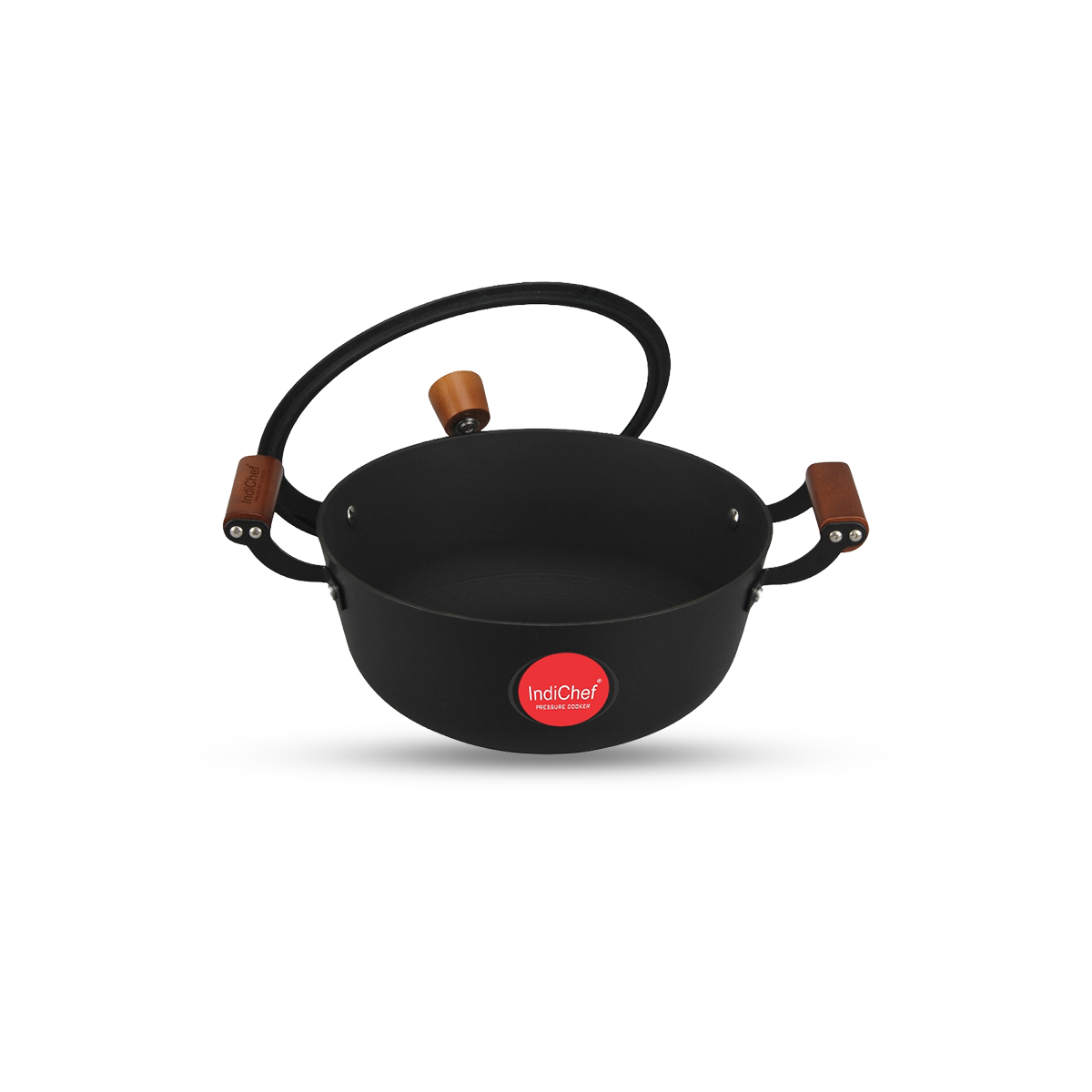 IndiChef Cast Iron Casserole With Cover | Induction Friendly
