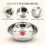IndiChef Tri-Ply Steel Tasla | Induction Friendly