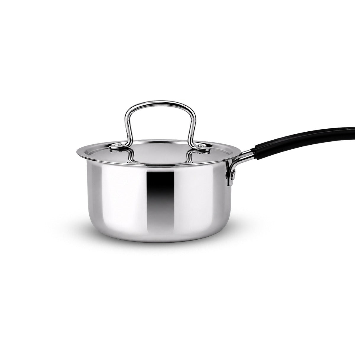 IndiChef Stainless Steel Saucepan with Lid | Induction Friendly