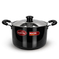 IndiChef Hard Anodised casserole with Lid | Induction Friendly