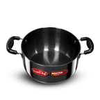 IndiChef Hard Anodised casserole with Lid | Induction Friendly