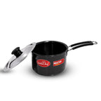 IndiChef Hard Anodised Saucepan with Lid | Induction Friendly
