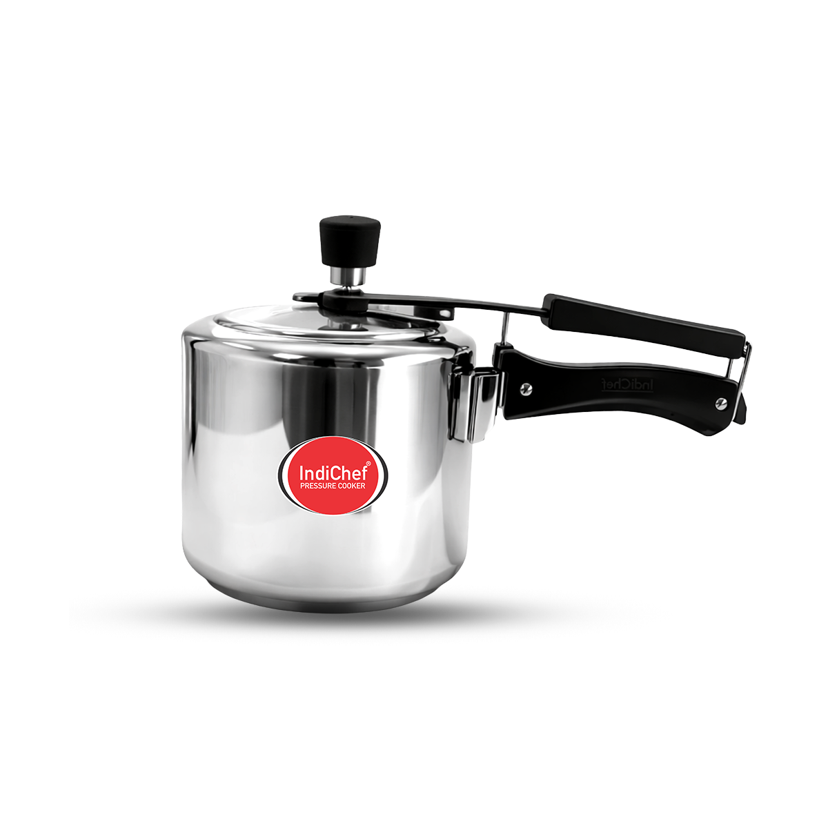 IndiChef Triply Steel Plain Pressure Cooker | Induction Friendly