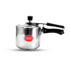 IndiChef Stainless Steel plain Pressure Cooker | Induction Friendly
