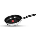 IndiChef Tri-ply Honeycomb Fry Pan with Lid | Induction Friendly