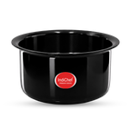 IndiChef Hard Anodised Tope/Bhagona | Induction Friendly
