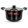 IndiChef Hard Anodised casserole with Lid | Induction Friendly