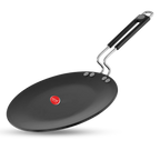 IndiChef Hard Anodised Roti Tawa | Induction Friendly