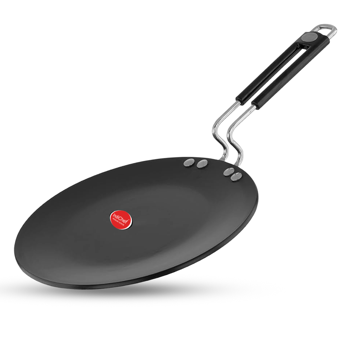 IndiChef Hard Anodised Roti Tawa | Induction Friendly