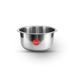 IndiChef Tri-Ply Steel Tope/Bhagona | Induction Friendly