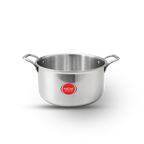 IndiChef Tri-Ply Steel Casserole | Induction Friendly