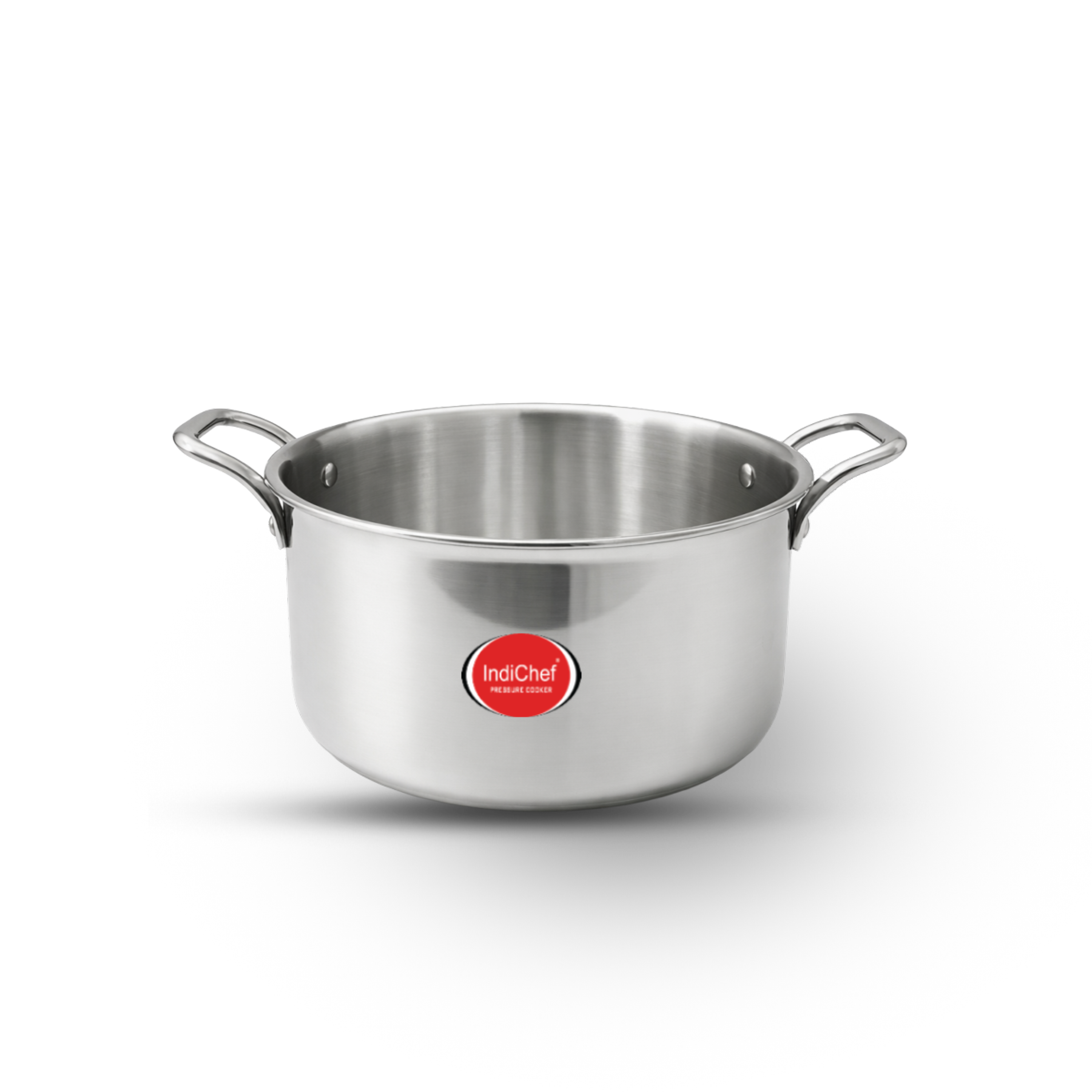 IndiChef Tri-Ply Steel Casserole | Induction Friendly